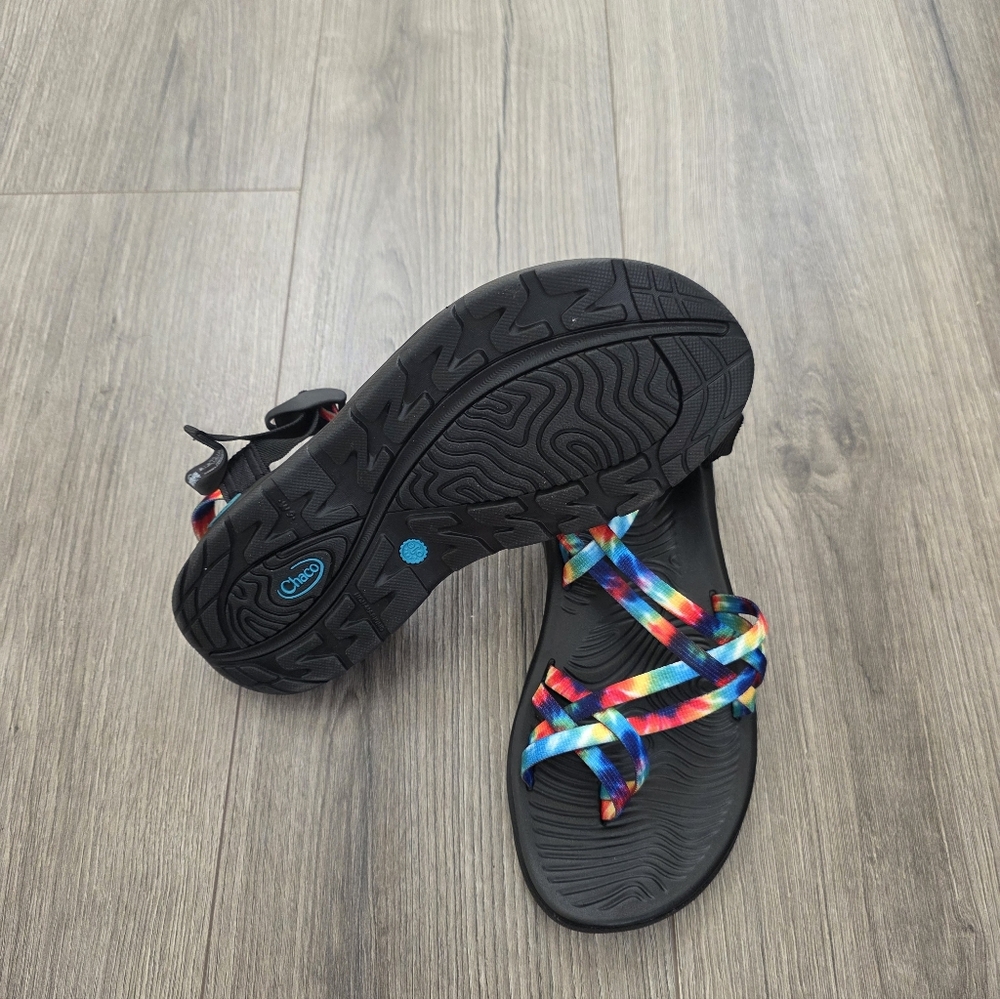 Chaco Rainbow LGBTQ Sandals Womens Size 9 - Picture 5 of 5